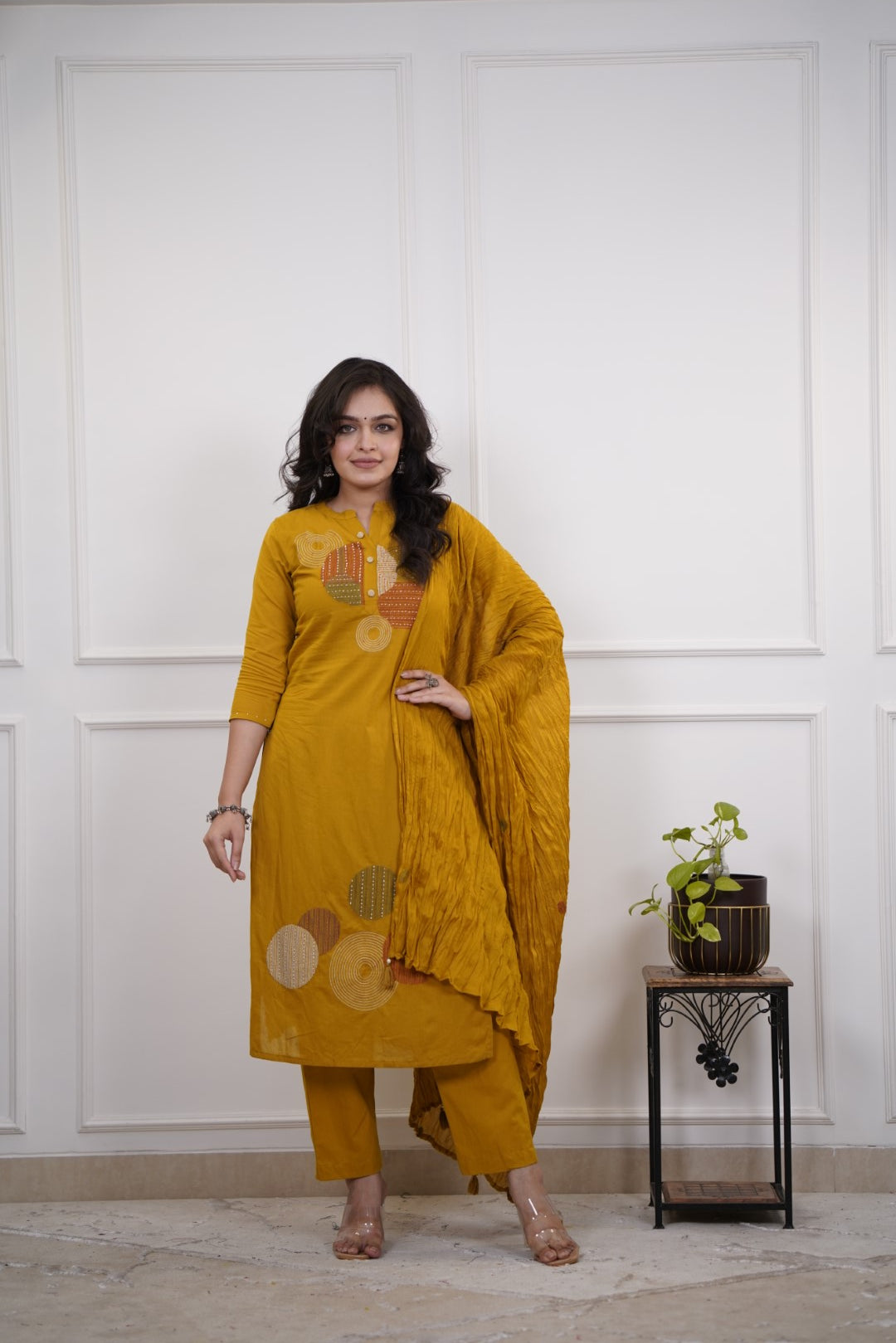 Dupatta Pant Set