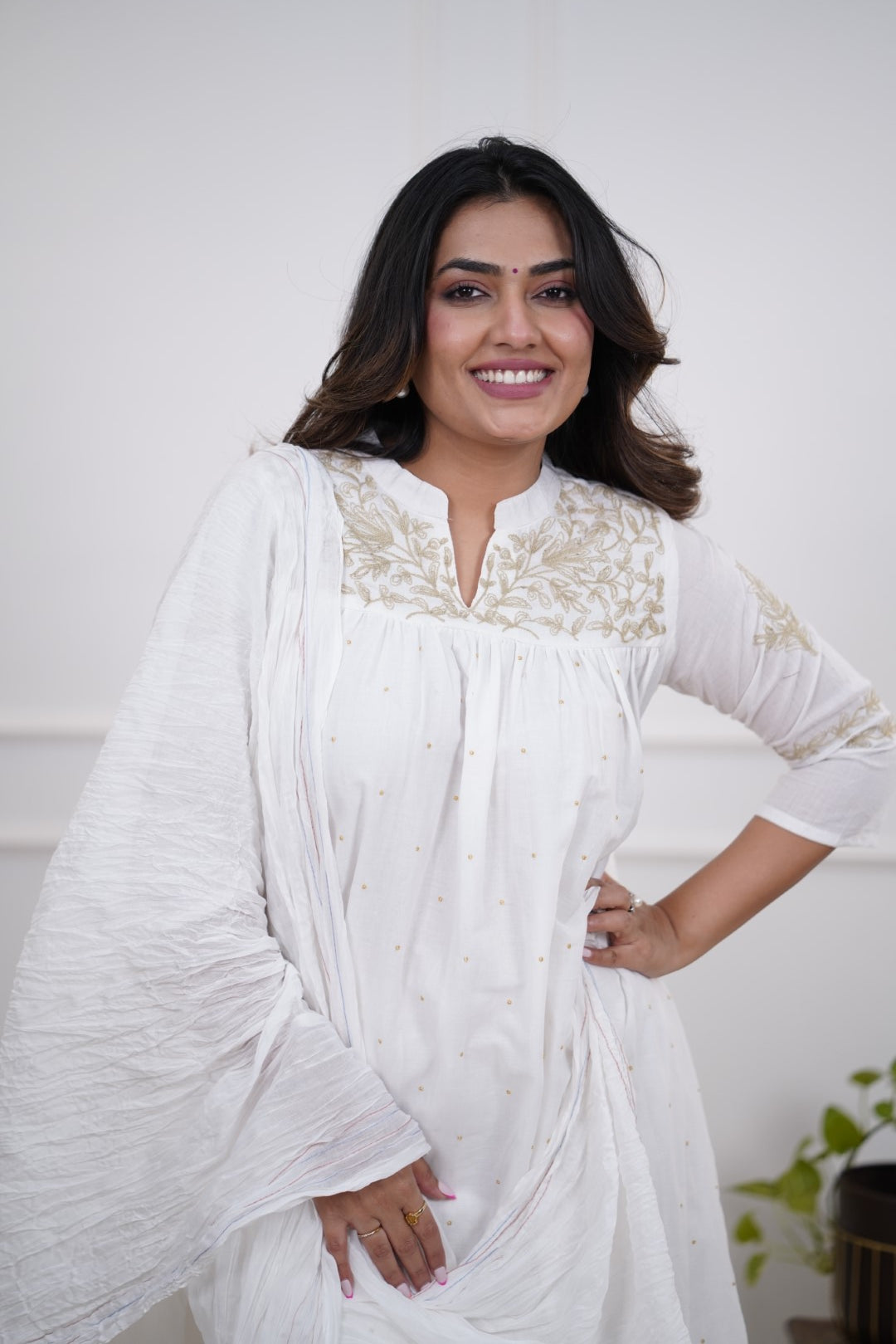 Dupatta Pants Set
