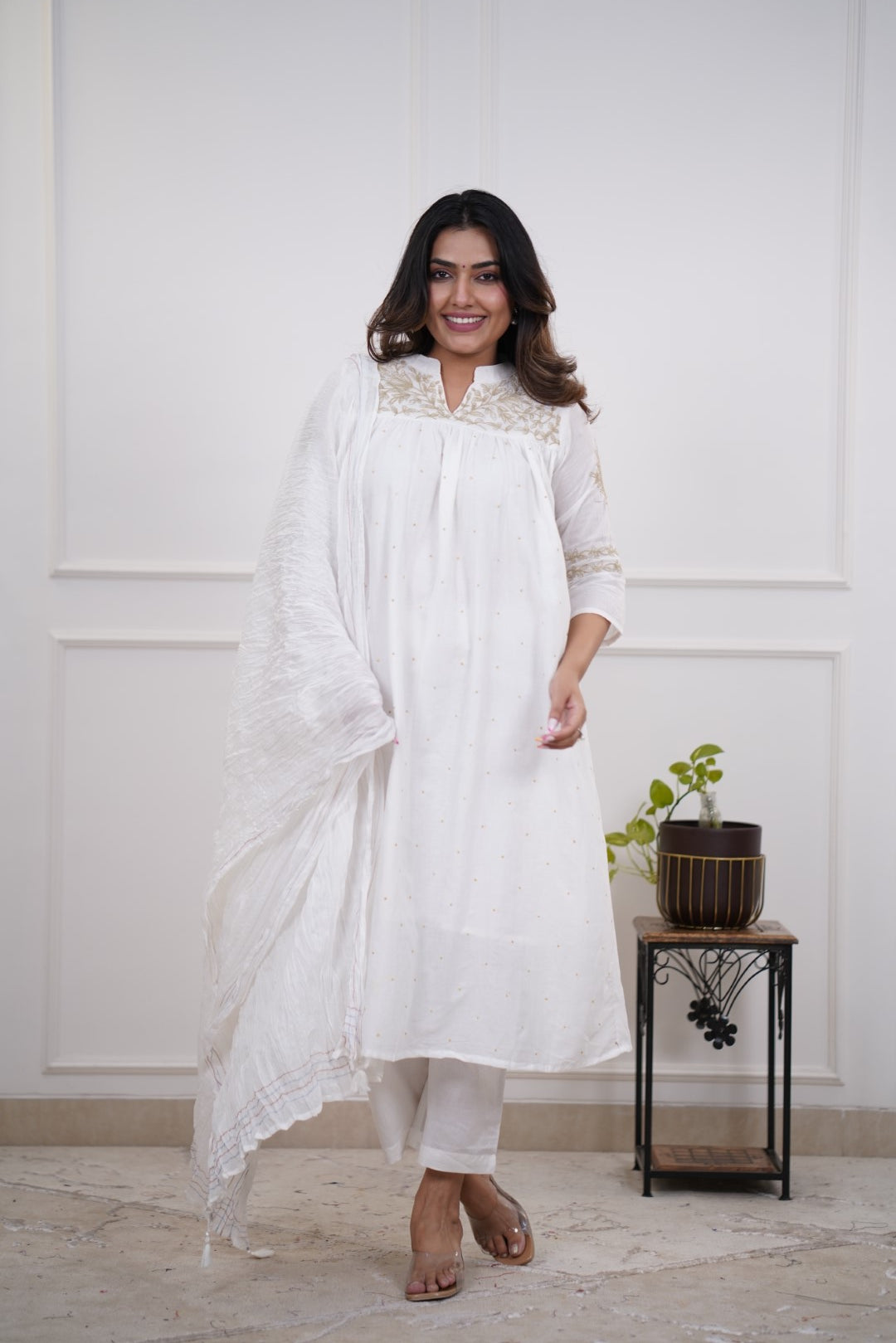 Dupatta Pants Set