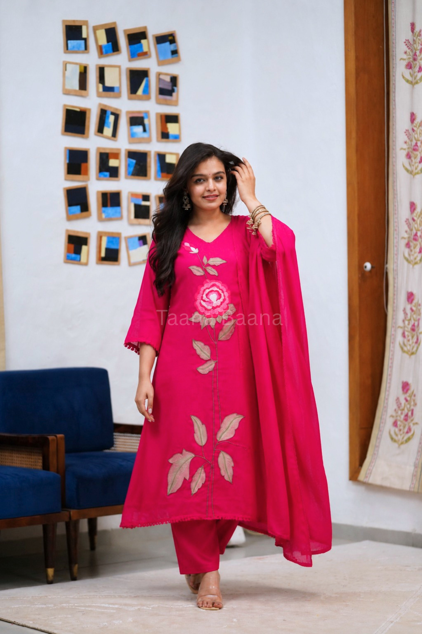 Dupatta Pant Set