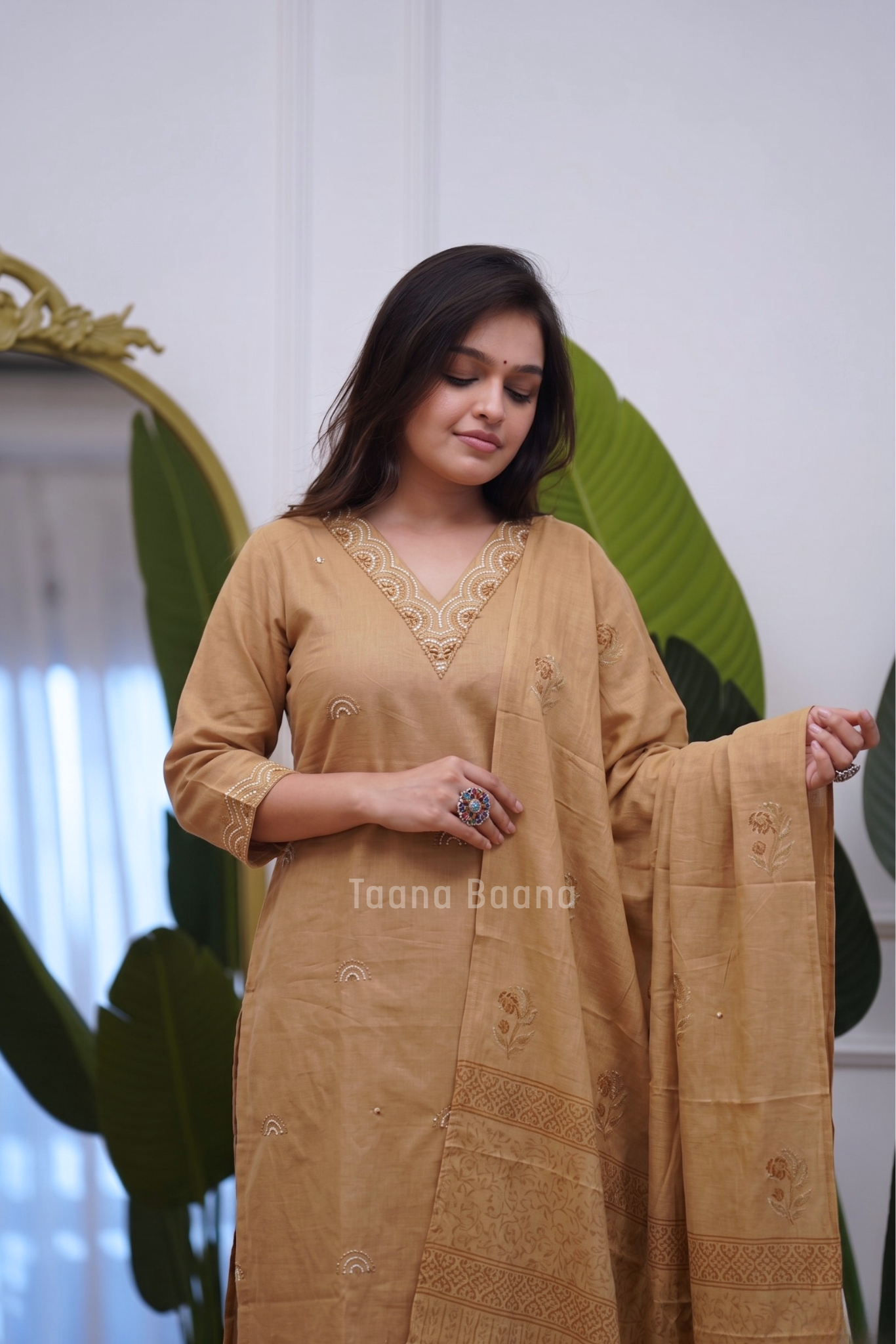 Dupatta Pant Set