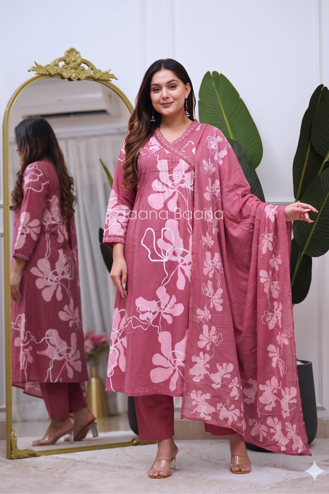 Dupatta Pant Set