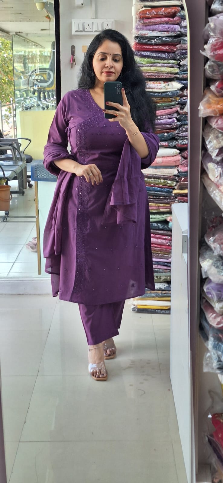 Dupatta Pant Set