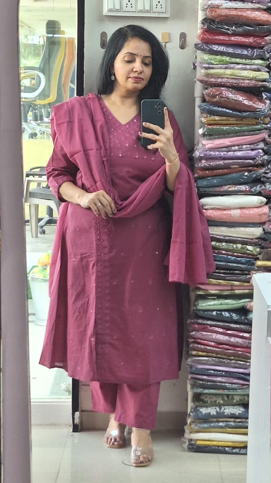Dupatta Pant Set