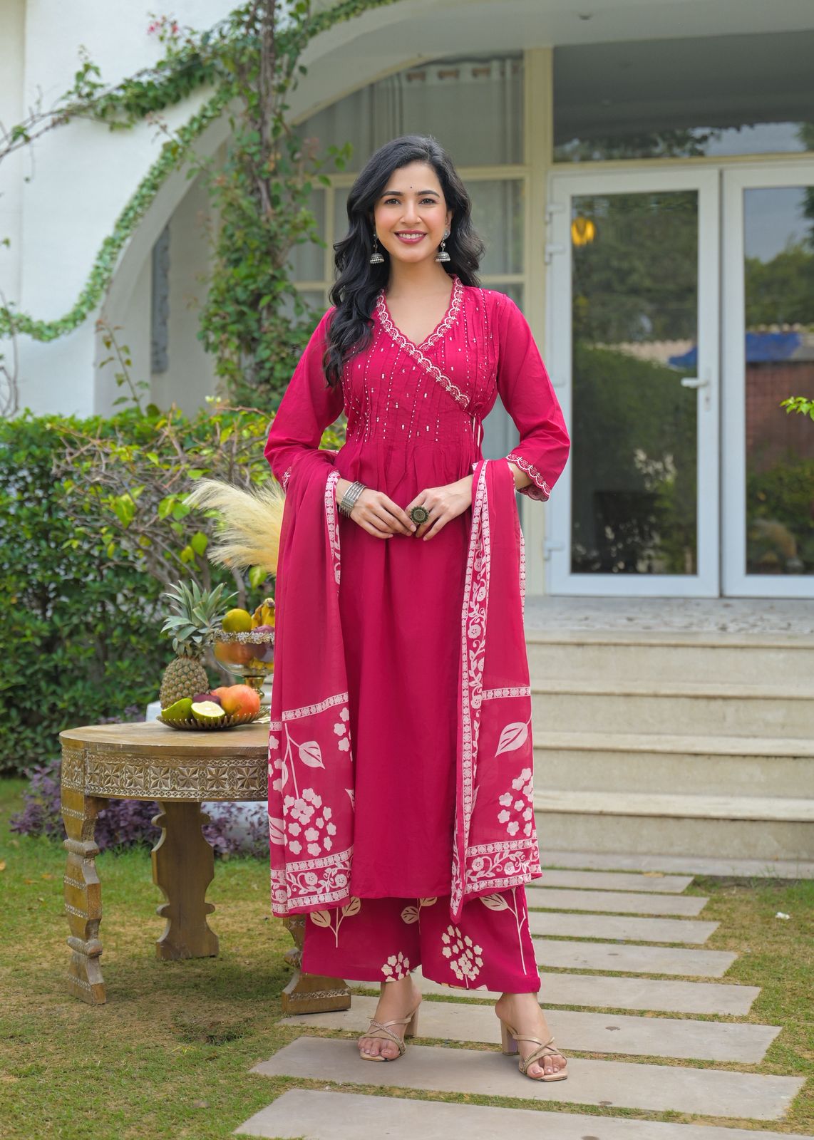 Dupatta Pant Set