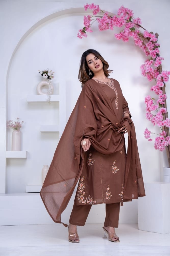 Dupatta Pant Set