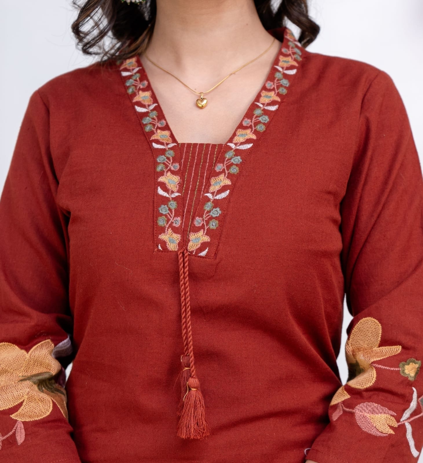 Dupatta Pant Set
