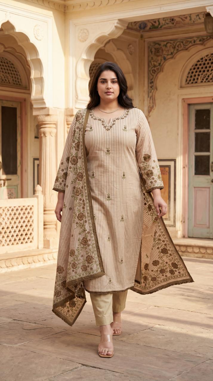 Dupatta Pant Set