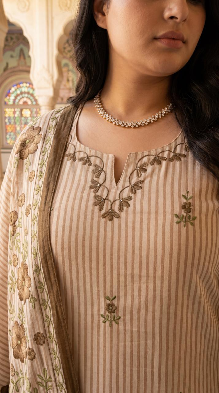 Dupatta Pant Set