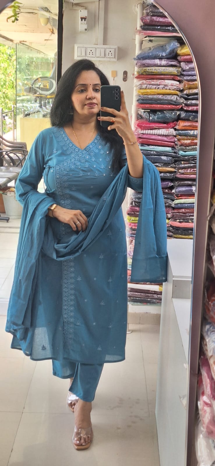 Dupatta Pant Set