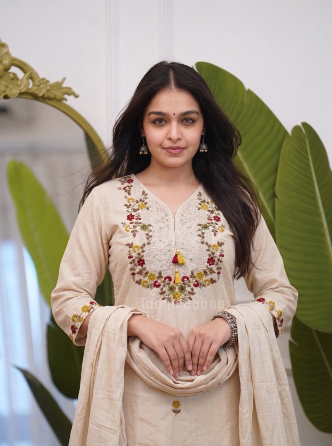 Dupatta Pant Set