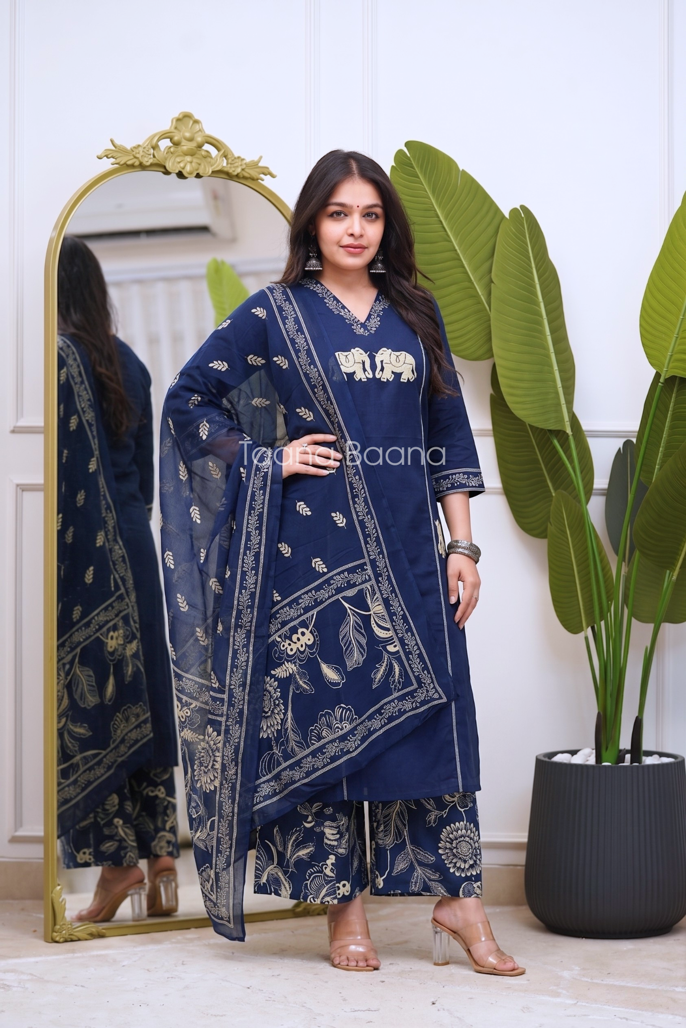 Dupatta Pant Set